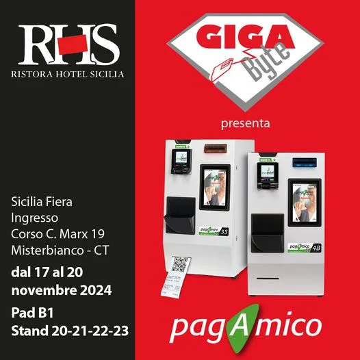 Payprint a RHS Ristora Hotel Sicilia